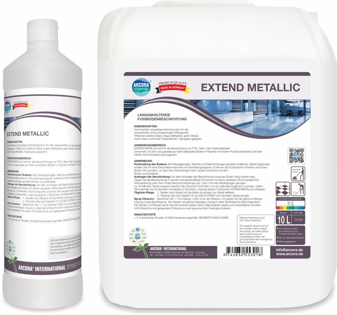 Extend Metallic | Bodenbeschichtung | 10 Liter