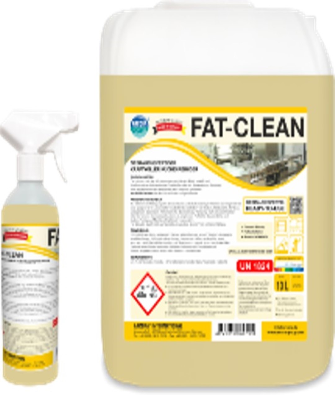 Fat-Clean | Küchenreiniger & Fettlöser | 10 Liter Kanister