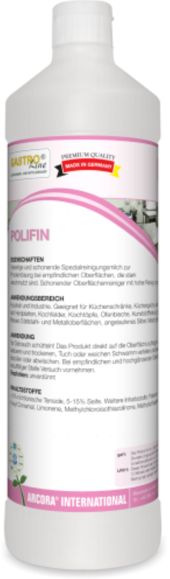 Polifin | Poliermilch | 1 Liter Flasche